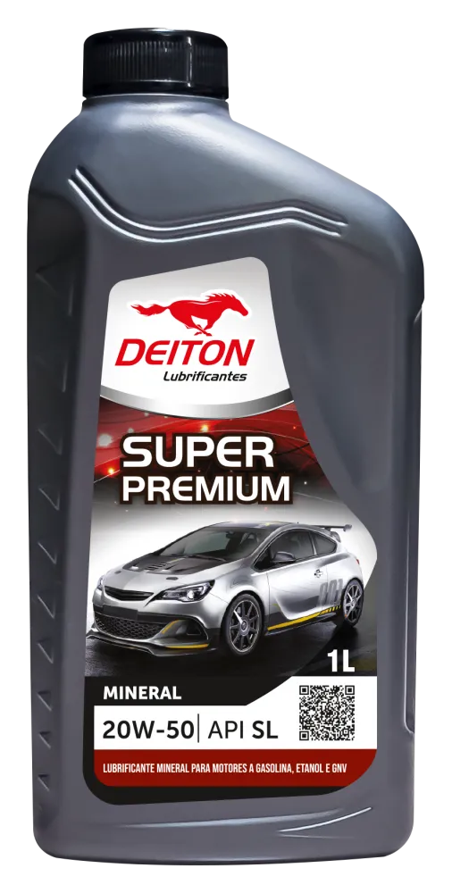 DEITON SUPER PREMIUM SAE 20W50 API SL. Imagem