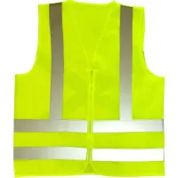 COLETE REFLETIVO SEM BOLSO AMARELO C/ ZIPER - VOLK