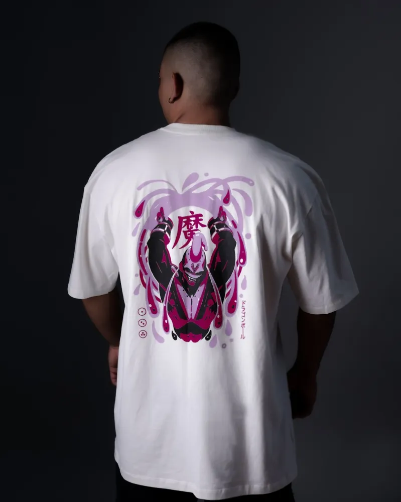 Camiseta Oversized Majin Boo 