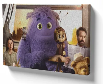 Quadro decorativo tela Amigos Imaginários