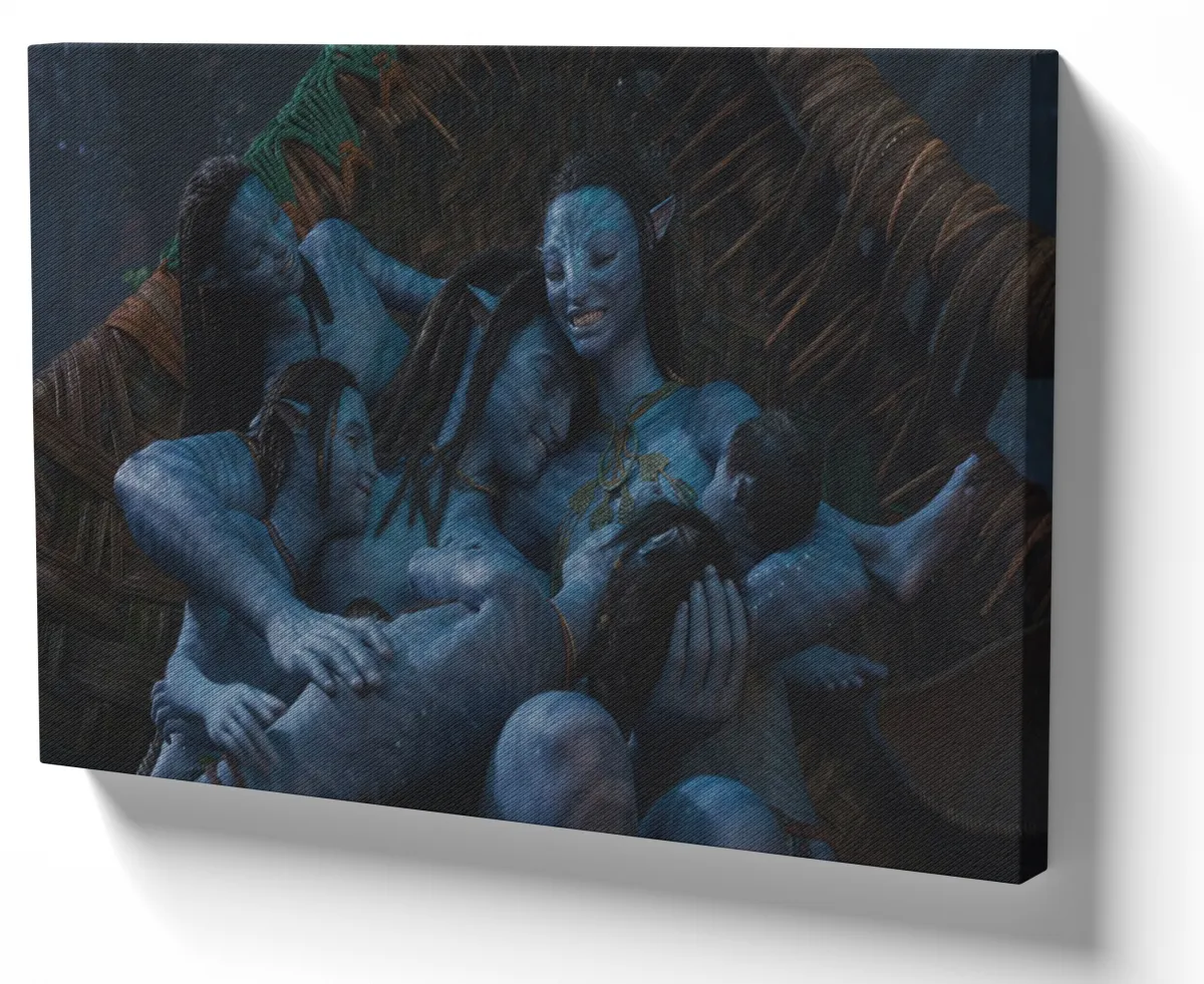 Quadro decorativo tela Avatar família Imagem