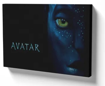 Quadro decorativo tela Avatar Neytiri filme cinema