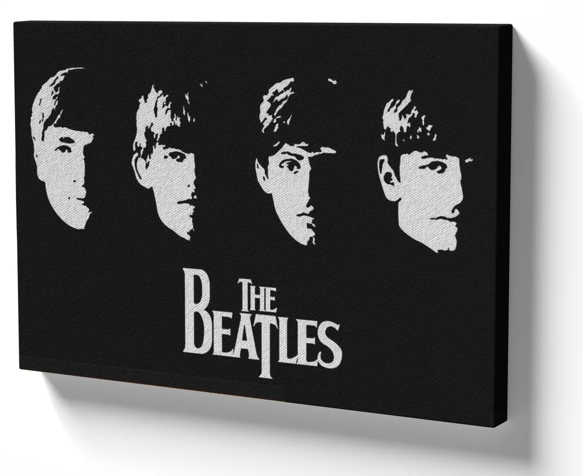 Quadro decorativo tela Banda Rock The Beatles Anos 60