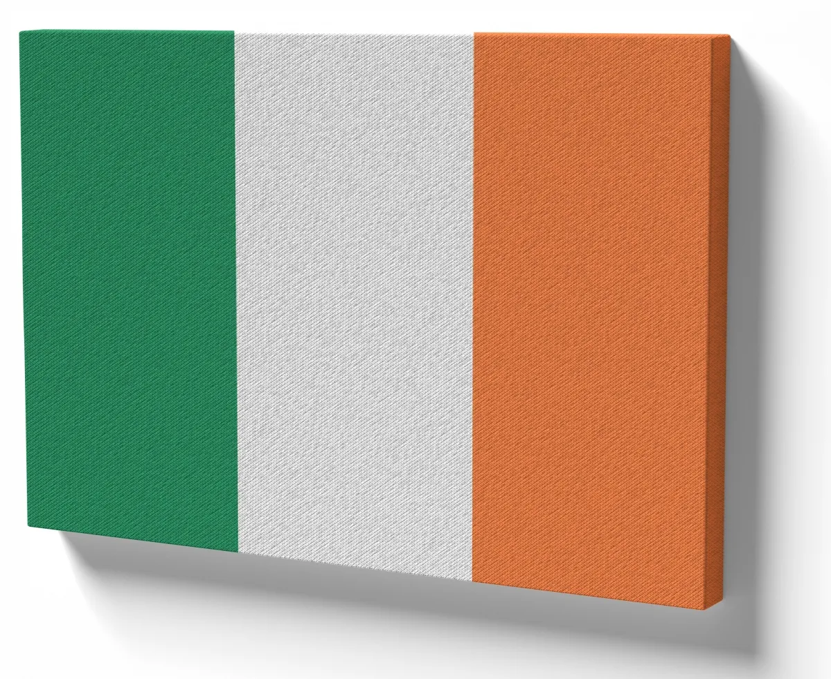 Quadro decorativo tela bandeira Irlanda reino unido