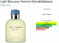 Perfume Dolce Gabbana Light Blue Pour Homme Masculino Eau de Toilette – 75 ml - Foto 3