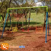 Balanço Infantil Triplo