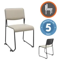 Cadeira Treinamento Empilhável Iven - Foto 2