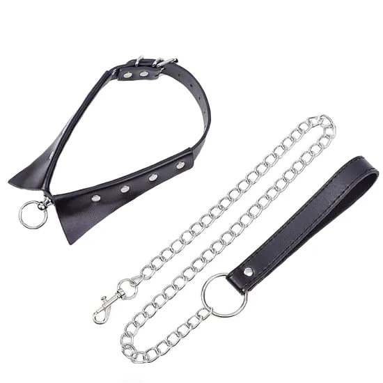 Coleira com Guia de Corrente - 8066