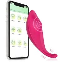 Vibrador de Calcinha Via App Recarregável USB - 8150 - Foto 4