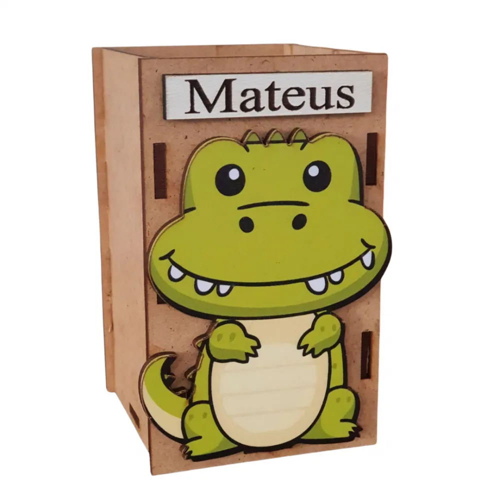 Caixinha de Animais com Nome Personalizado