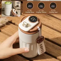 Copo Térmico Inteligente com Tampa e Display Digital de Temperatura – 460ml - Foto 4