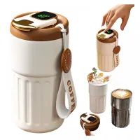 Copo Térmico Inteligente com Tampa e Display Digital de Temperatura – 460ml - Foto 7