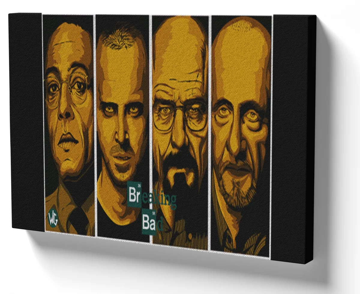 Quadro decorativo tela Breaking Bad