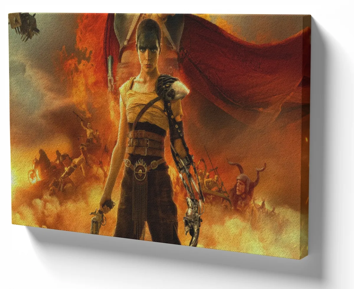 Quadro decorativo tela Furiosa Mad Max