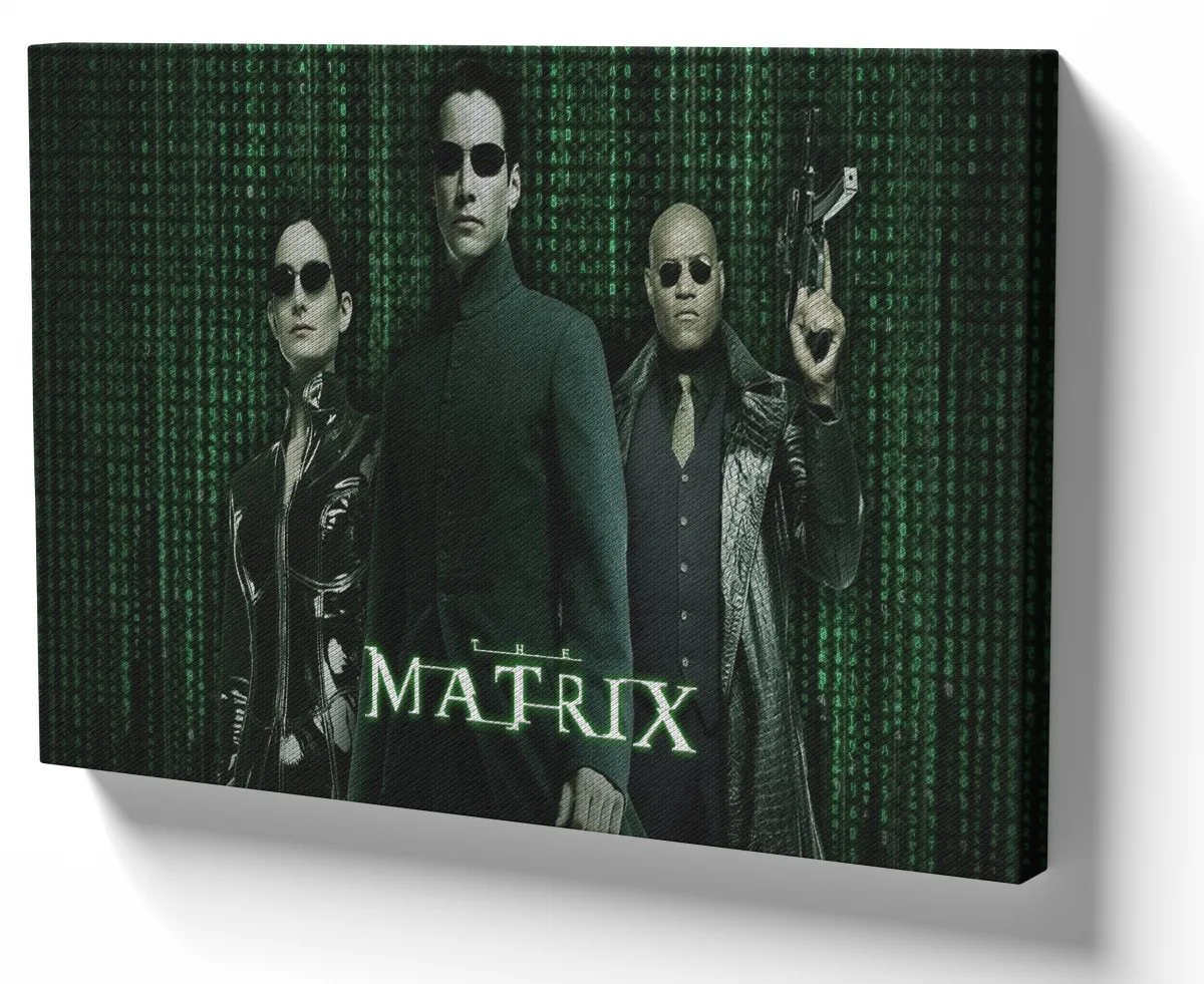 Quadro decorativo tela The Matrix filme neo