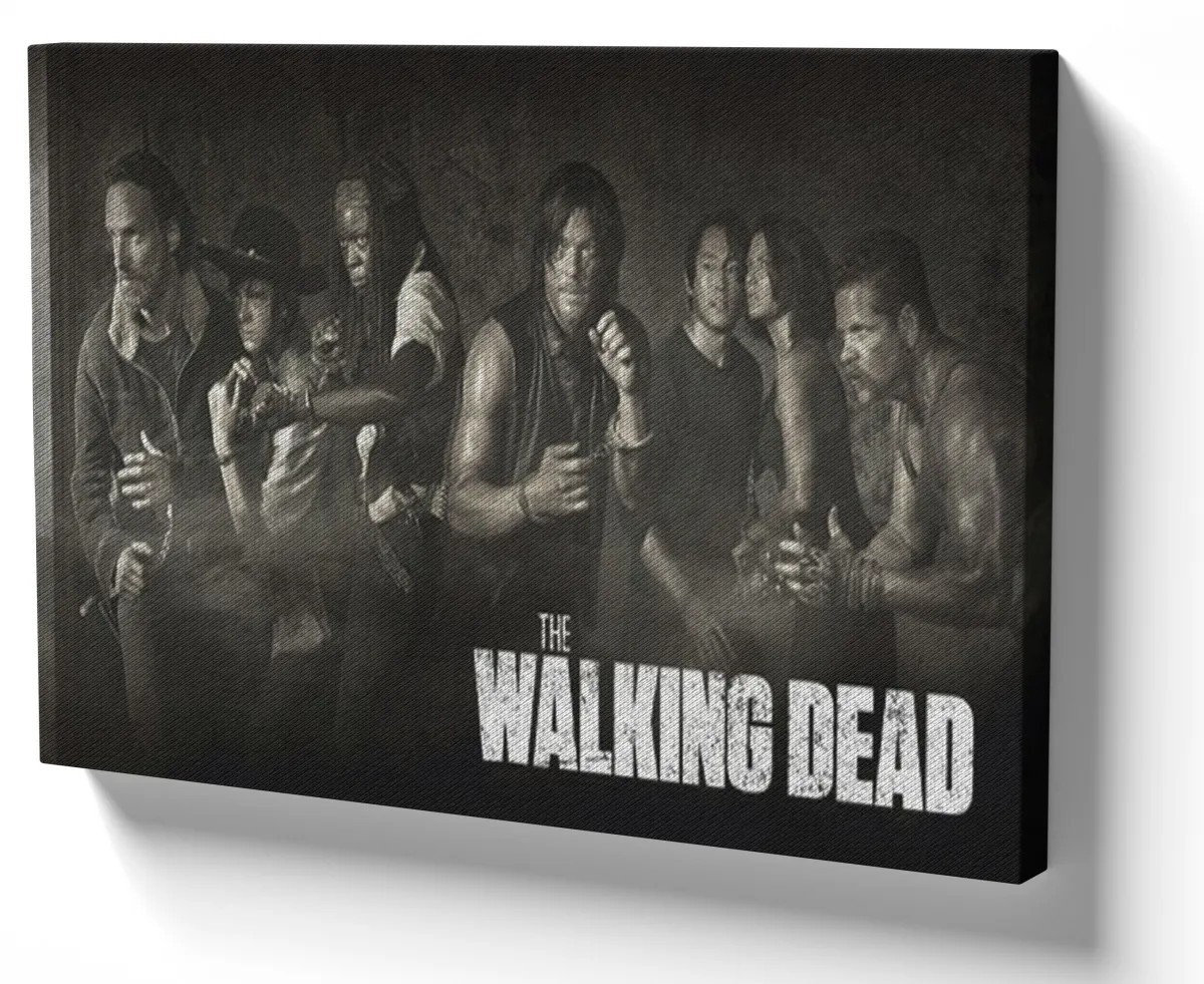 Quadro decorativo tela The Walking Dead Imagem