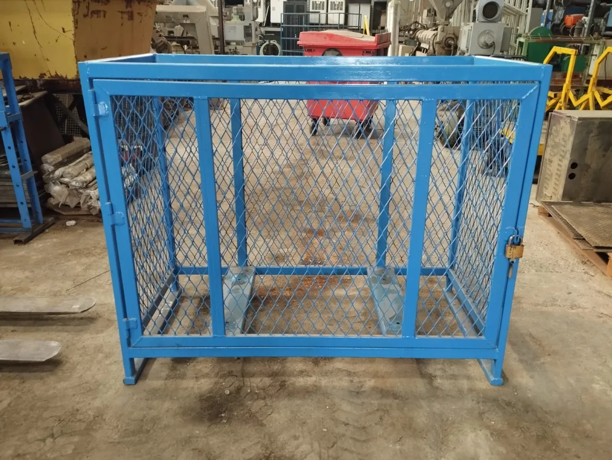 Gaiola para empilhadeira H128 x L80 x C155 cm - Cód. 275