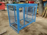 Gaiola para empilhadeira H128 x L80 x C155 cm - Cód. 275 - Foto 3