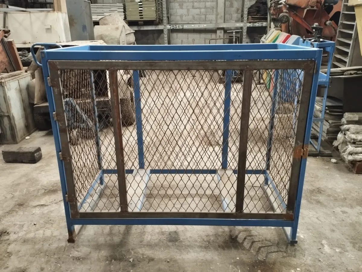 Gaiola para empilhadeira H128 x L80 x C155 cm - Cód. 276