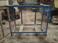 Gaiola para empilhadeira H128 x L80 x C155 cm - Cód. 276 - Foto 2