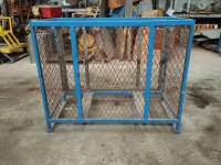 Gaiola para empilhadeira H128 x L80 x C155 cm - Cód. 276 - Foto 3