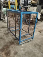 Gaiola para empilhadeira H128 x L80 x C155 cm - Cód. 276 - Foto 4