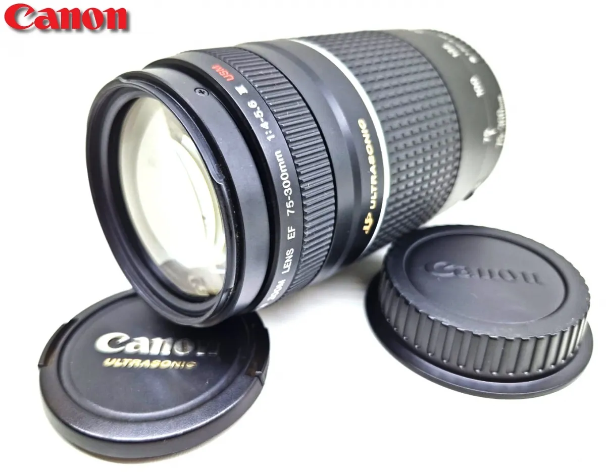 Lente Canon EF 75-300mm f/4-5,6 III USM  - Usada - Vendida