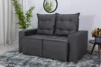 Sofá retrátil e Reclinavel  Rafaela 1,40 Rff - Foto 4