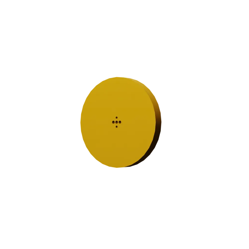 6091 - DISCO DE POLIURETANO 440 X 25 MOD HC Imagem