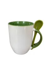 ATACADO CANECA CURVADA C/COLHER  - Foto 3