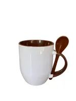 ATACADO CANECA CURVADA C/COLHER  - Foto 4