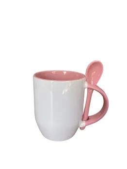 ATACADO CANECA CURVADA C/COLHER  - Foto 2