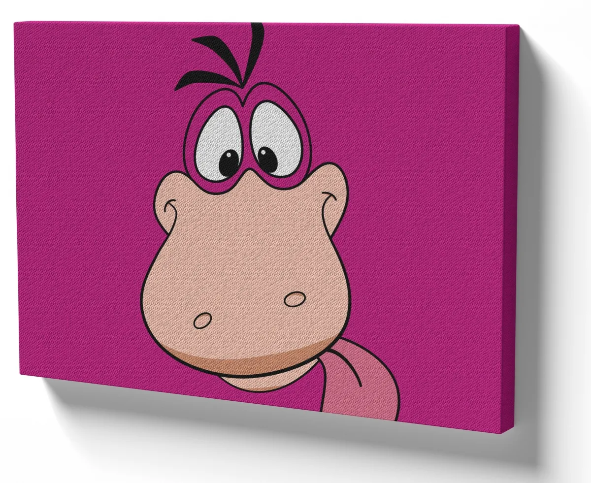 Quadro decorativo tela Dino Flinstones desenho Flintstones Imagem