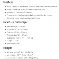 Enraizador Adubo Misto Rootex Importado - 10 Kg - Foto 4