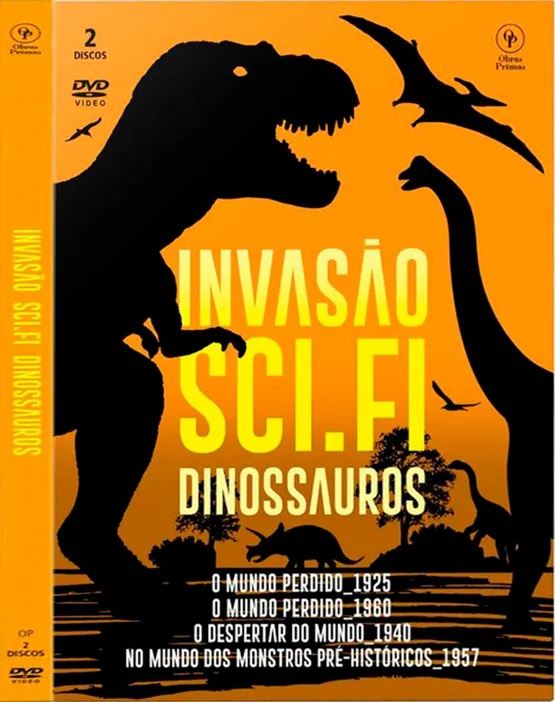 DVD INVASAO SCI-FI  DINOSSAUROS  DISCO 2