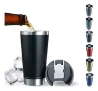 Copo Térmico TIPO STALEY MODELOS Inox Tampa Abridor Cerveja Gelada PERSONALIZADO - Foto 2