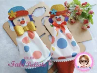  G1.736 Gabarito de Moldes  em MDF Pula Palhaço By Odette