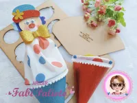  G1.736 Gabarito de Moldes  em MDF Pula Palhaço By Odette - Foto 3