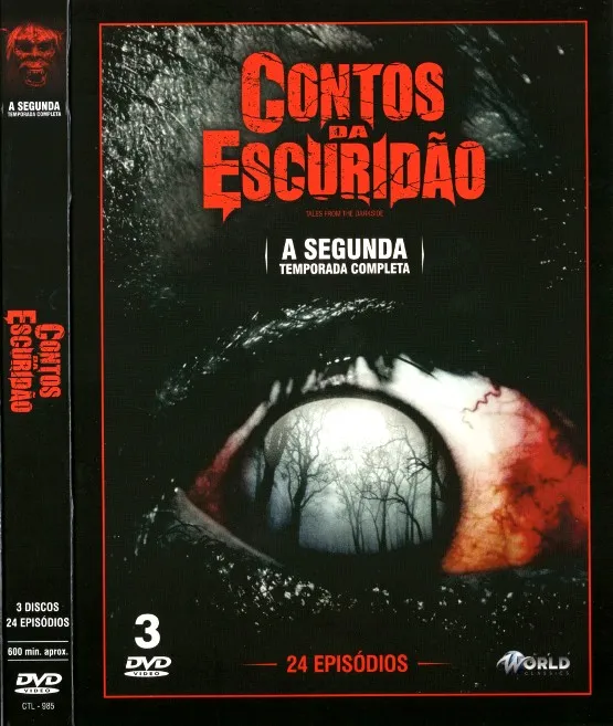 DVD CONTOS DA ESCURIDAO  2 TEMP  3 DVD