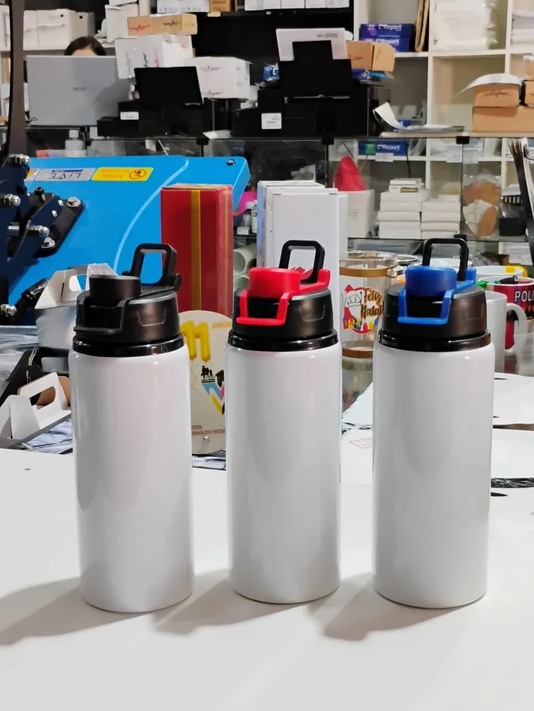 GARRAFA DE ALUMINIO BIG MOUTH CAMPING 600ML