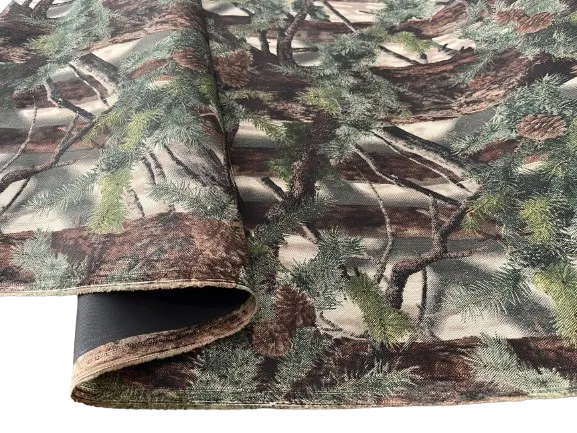 Lona Poliéster 600 Camuflado Floresta - Metro Imagem