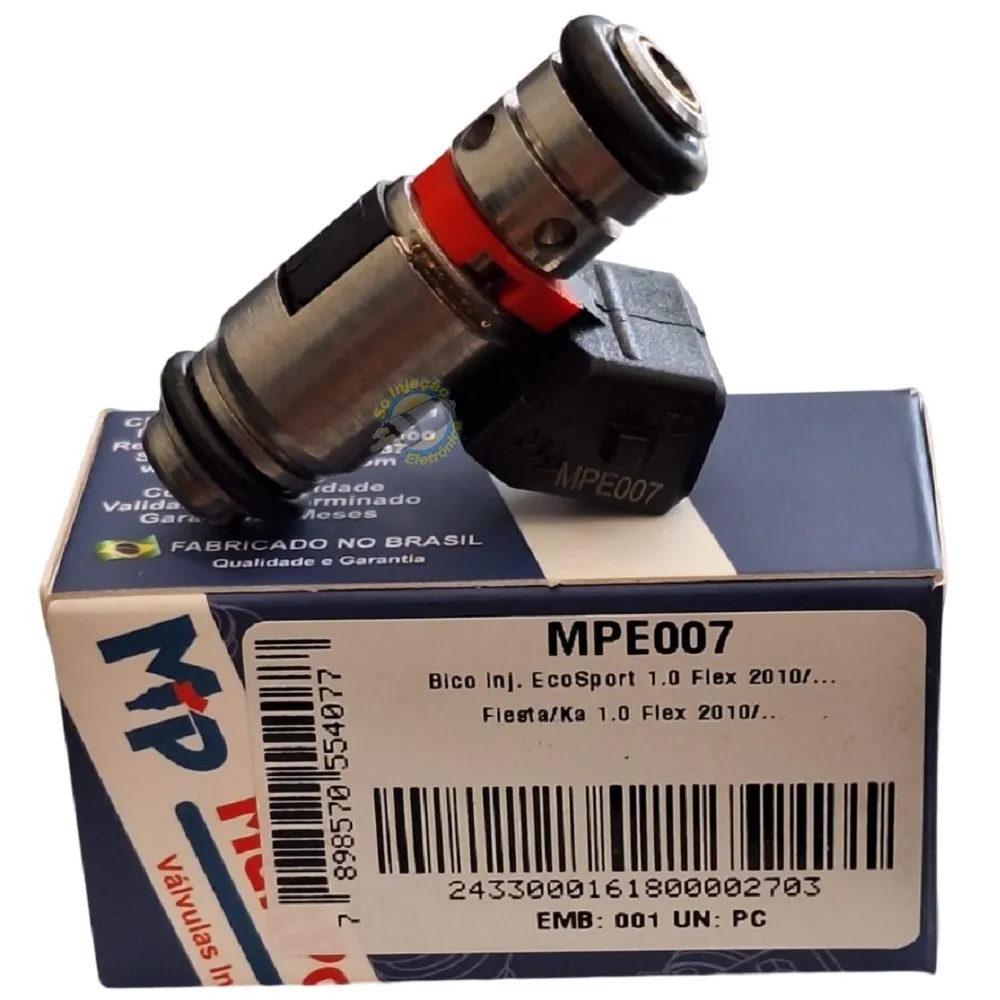 Bico Injetor Ford Ka Fiesta Ecosport 1.0 2010/...  IPE007