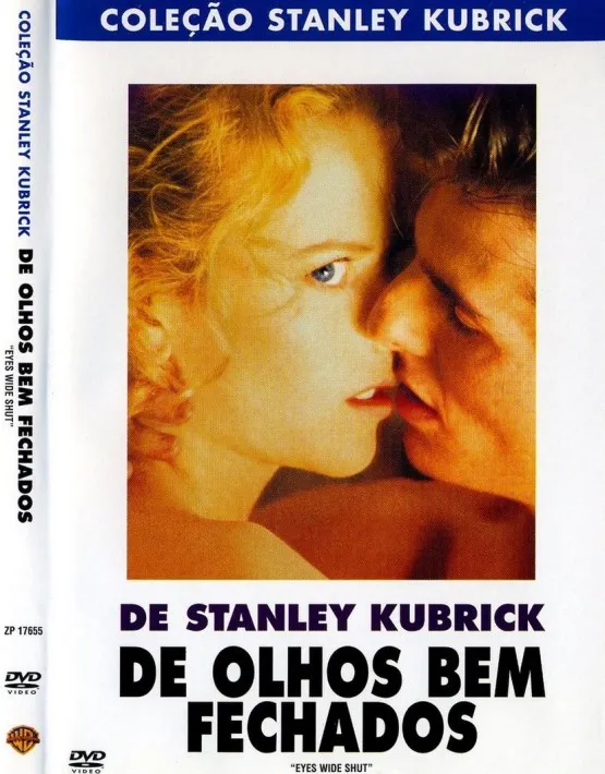 DVD DE OLHOS BEM FECHADOS - TOM CRUISE