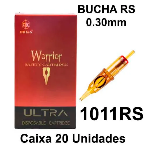 Cartucho DKLab WARRIOR Bucha 1011RS 0.30mm - CAIXA 20 UNIDADES Imagem