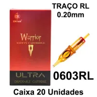 Cartucho DKLab WARRIOR Traço 0603RL 0.20mm - CAIXA 20 UNIDADES