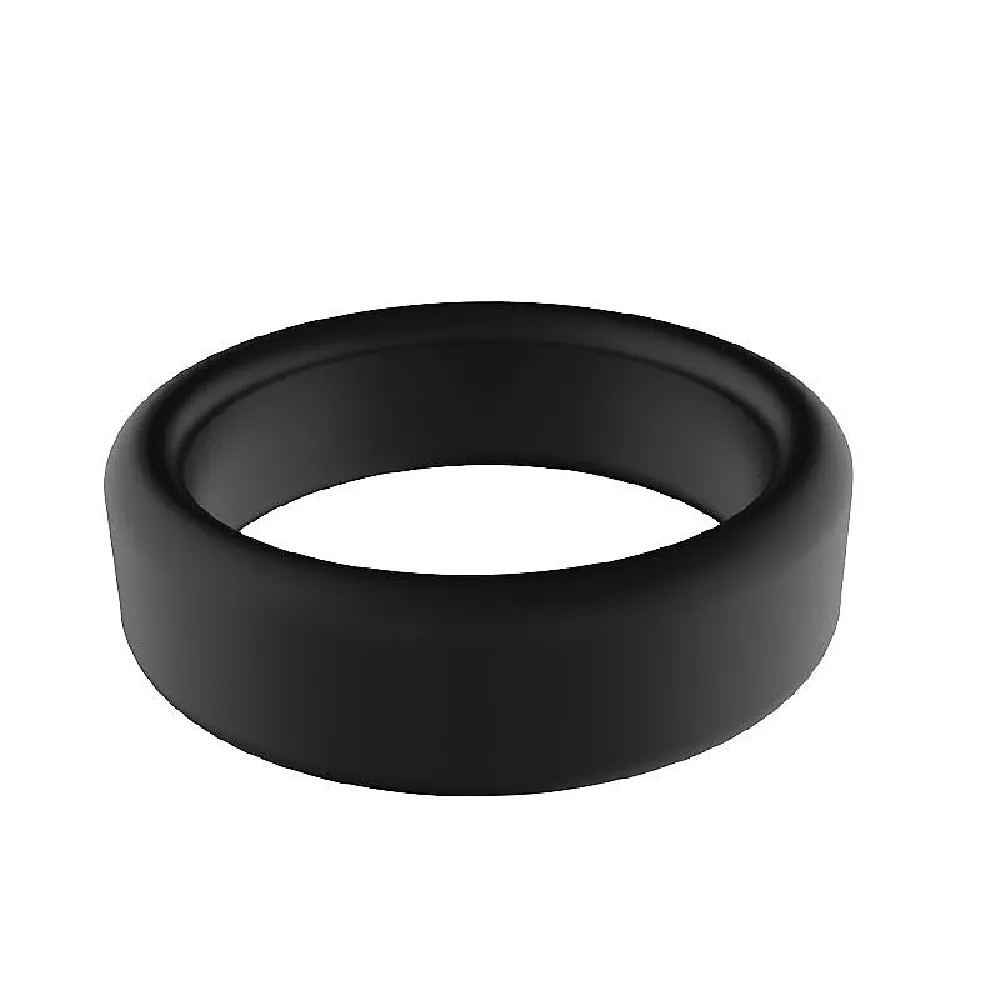 ANEL PENIANO DE SILICONE PRETO - SI.                                                                                                           LIBYSEXSHOP Imagem