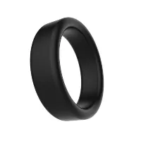 ANEL PENIANO DE SILICONE PRETO - SI.                                                                                                           LIBYSEXSHOP - Foto 2