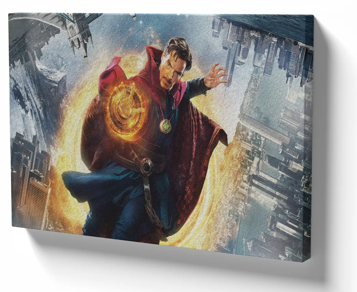 Quadro decorativo tela Doutor Estranho mão