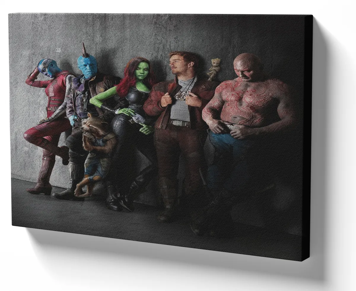 Quadro decorativo tela Guardiões da Galáxia parede Imagem