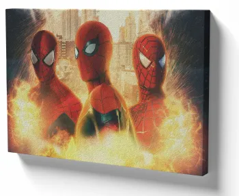 Quadro decorativo tela Homem Aranha 3 Peter